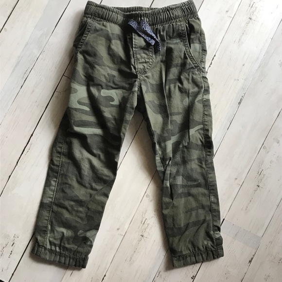 Carter’s Boy’s Jersey Lined Jogger Pants, 2T - Picture 1 of 7